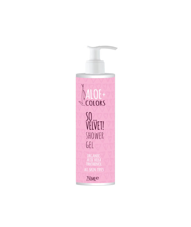 ALOE+ COLORS SO VELVET SHOWER GEL 250ml