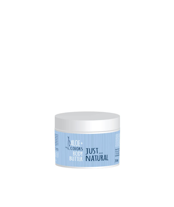 ALOE+ COLORS JUST NATURAL BODY BUTTER 200ml