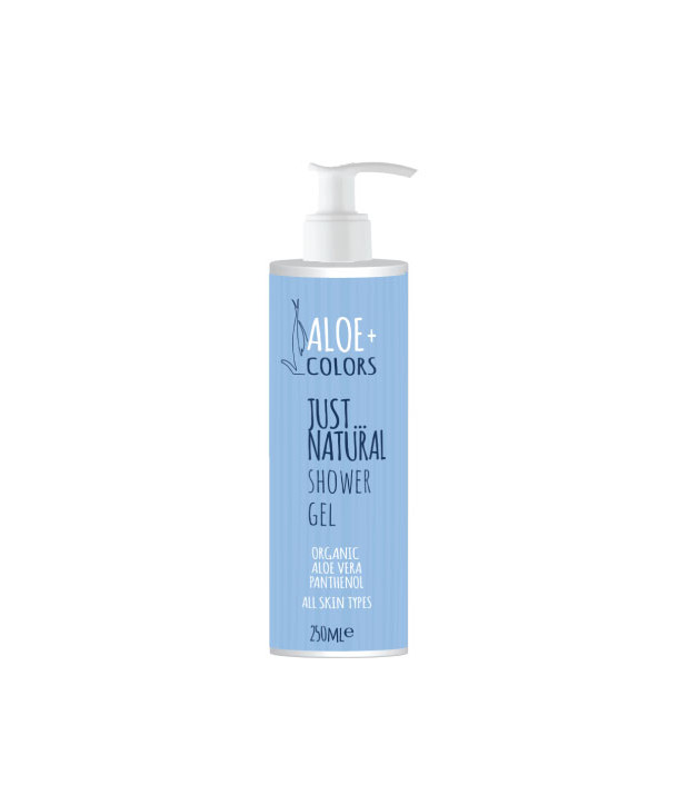 ALOE+ COLORS JUST NATURAL SHOWER GEL 250ml