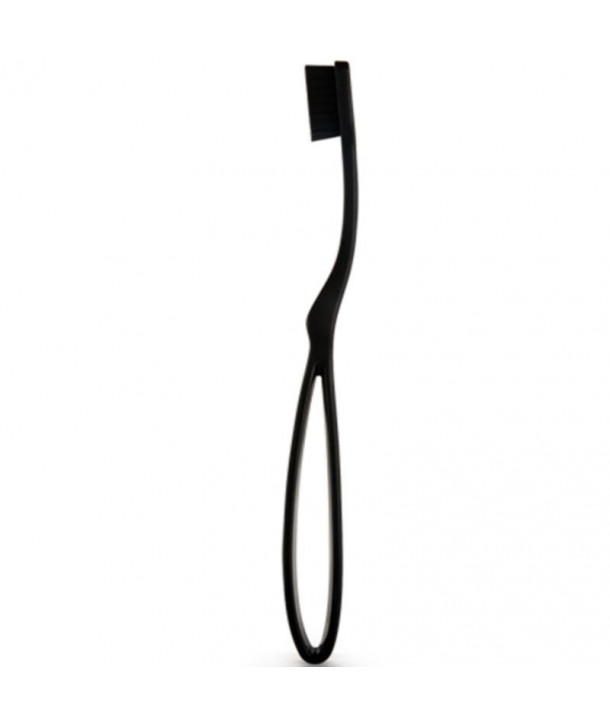 INTERMED ERGONOMIC TOOTHBRUSH MEDIUM BLACK 1 PIECE