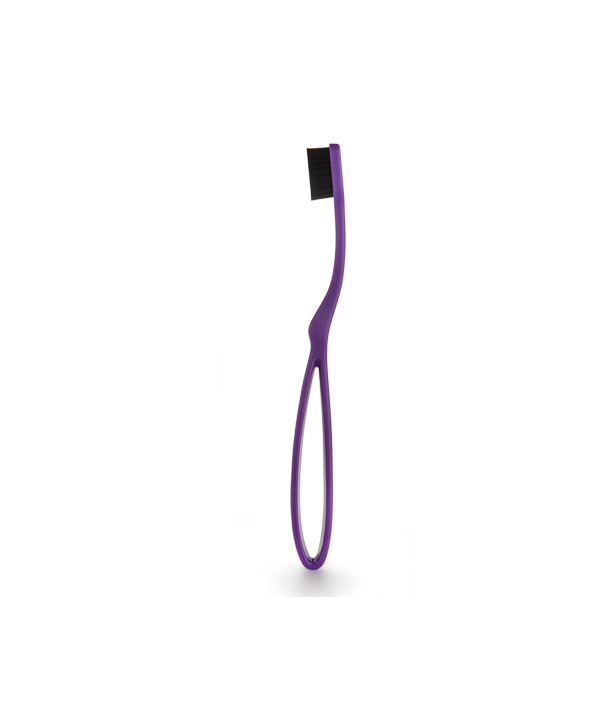 INTERMED ERGONOMIC TOOTHBRUSH MEDIUM PURPLE 1 PIECE