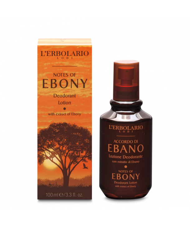 L'ERBOLARIO NOTES OF EBONY DEODORANT LOTION 100ml