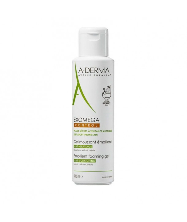 ADERMA EXOMEGA CONTROL GEL MOUSSANT (EMOLLIENT FOAMING GEL) 500ml