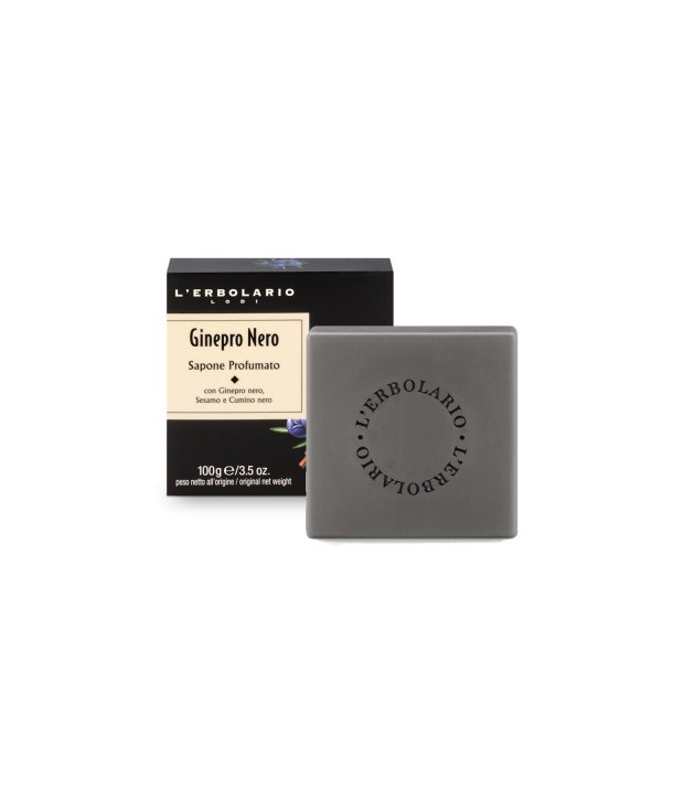 L'ERBOLARIO GINEPRO NERO (BLACK JUNIPER) PERFUMED SOAP 100gr