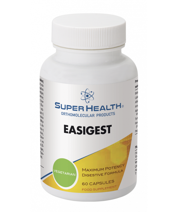SUPER HEALTH EASIGEST 60 CAPS