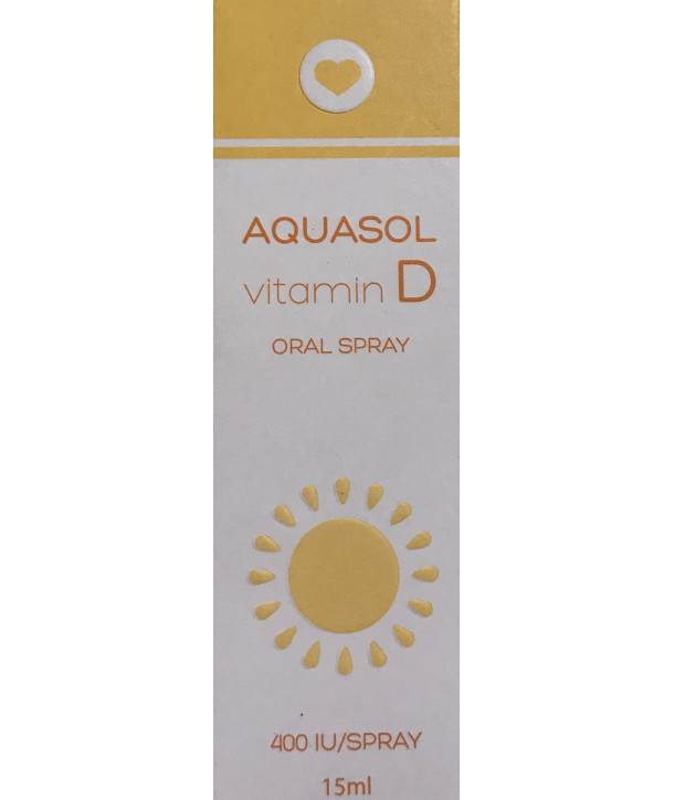 AQUASOL VIT D3 400IU SPRAY 15ml