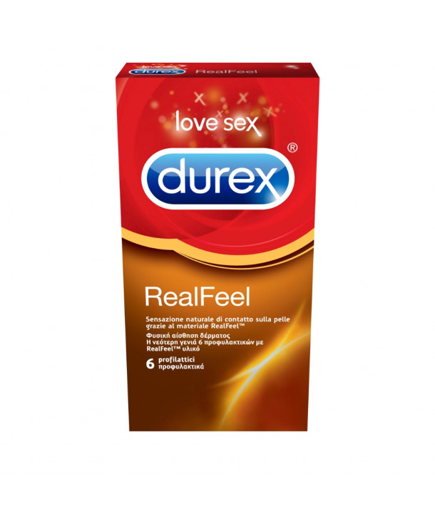 DUREX REAL FEEL 6 PCS