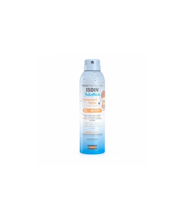 ISDIN PEDIATRICS TRANSPARENT WET SKIN SPRAY SPF50 250ml