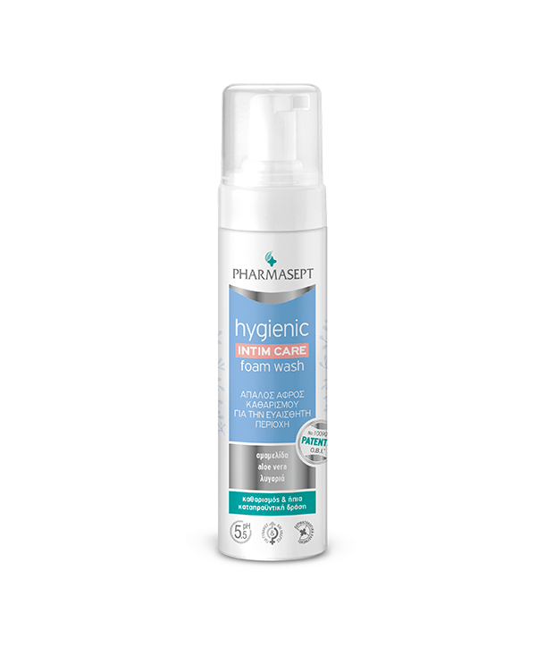 PHARMASEPT HYGIENIC INTIM CARE FOAM WASH ΑΦΡΟΣ ΚΑΘΑΡΙΣΜΟΥ ΕΥΑΙΣΘΗΤΗΣ ΠΕΡΙΟΧΗΣ 200ml