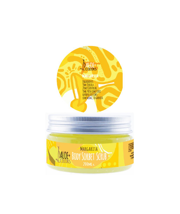 ALOE+ COLORS MARGARITA SORBET SCRUB 200ml