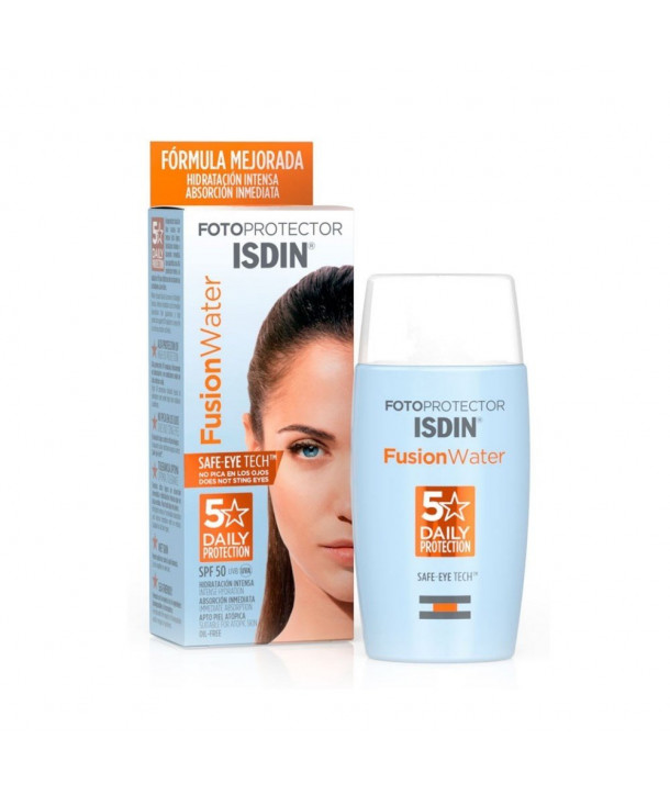 ISDIN FUSION WATER SPF50+ ΑΝΤΗΛΙΑΚΟ ΠΡΟΣΩΠΟΥ 50ml