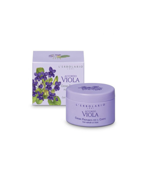 L'ERBOLARIO ACCORDO VIOLA PERFUMED BODY CREAM 200ml