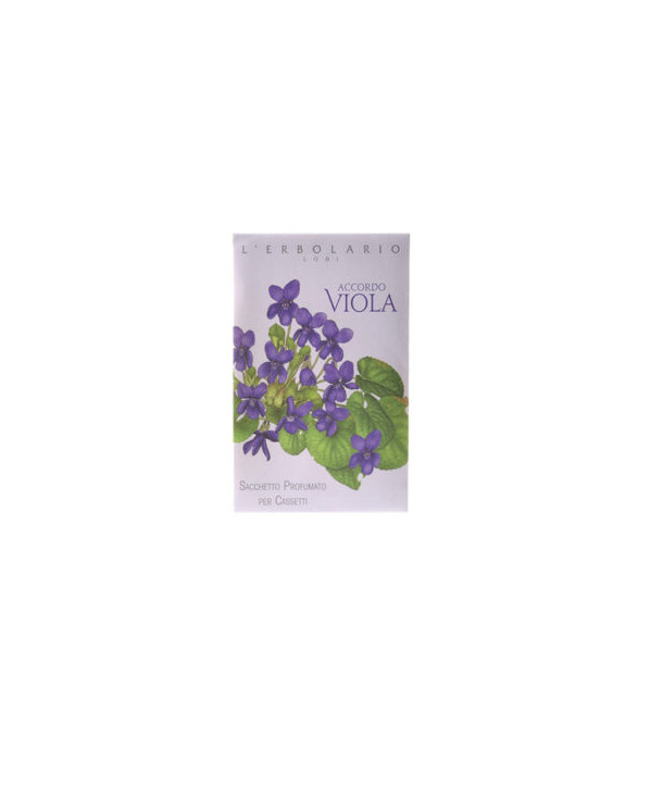 L'ERBOLARIO ACCORDO VIOLA PERFUMED SACHETS FOR DRAWERS 1 PIECE