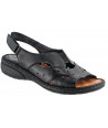 APOLLON NATURELLE ROSIE BLACK SANDALS