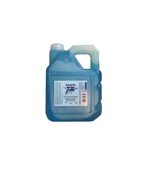 HEARTS HAND GEL ΑΝΤΙΣΗΠΤΙΚΟ ΧΕΡΙΩΝ 4lt