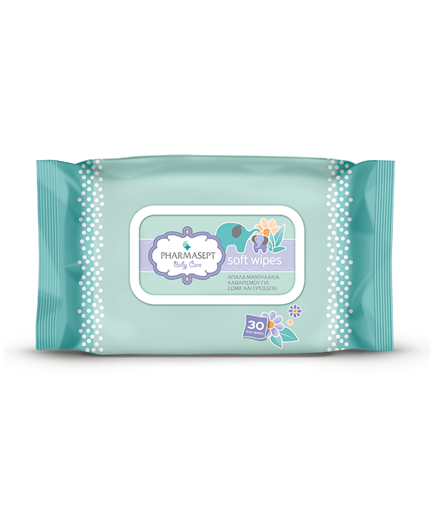PHARMASEPT TOL VELVET BABY SOFT WIPES 30 ΤΜΧ