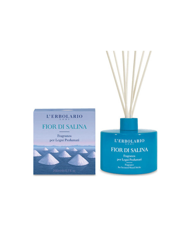 L'ERBOLARIO FIOR DI SALINA FRAGRANCE FOR SCENTED WOOD STICKS 200ml