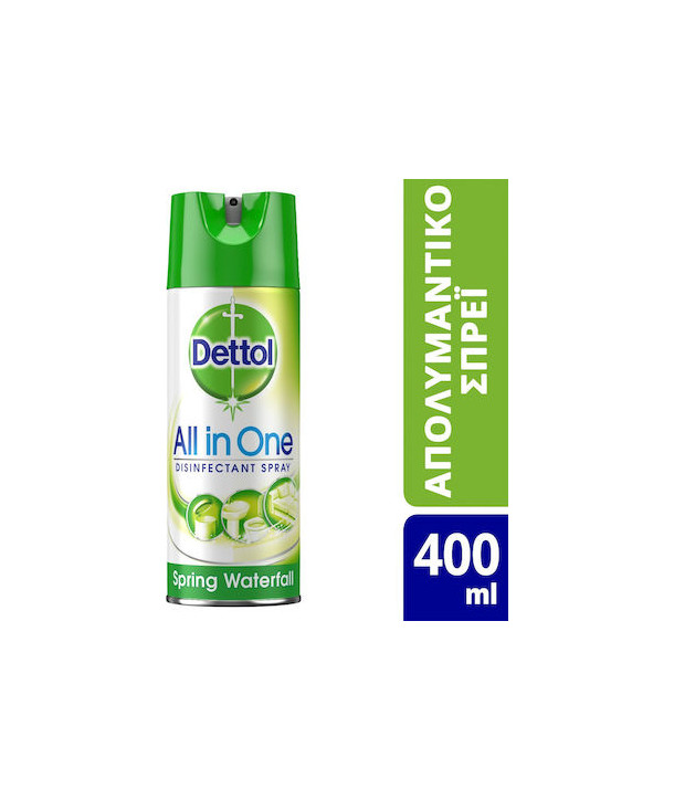 DETTOL SPRAY ALL IN ONE SPRING WATERFALL 400ml