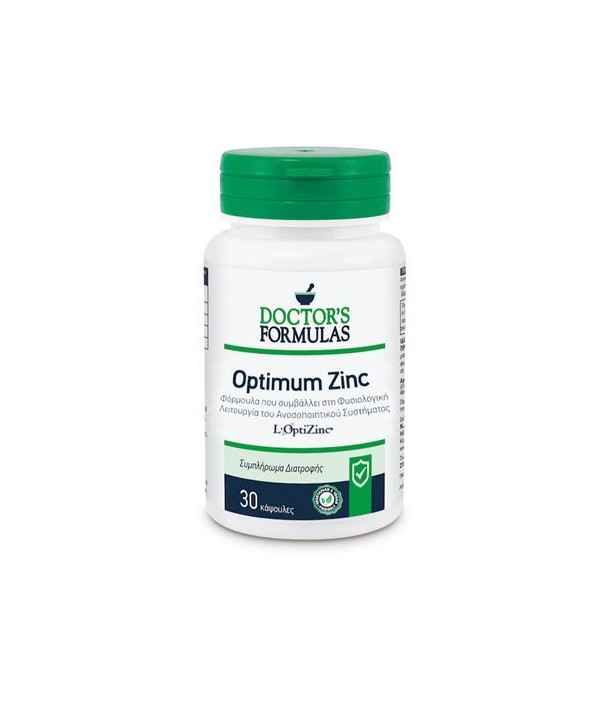 DOCTOR'S FORMULAS OPTIMUM ZINC 30 VEG CAPS
