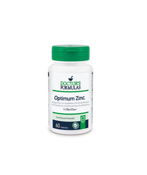 DOCTOR'S FORMULAS OPTIMUM ZINC 60 VEG CAPS