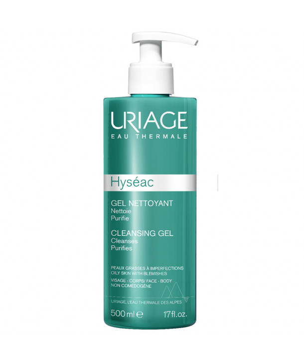 URIAGE HYSEAC CLEANSING GEL 500ml