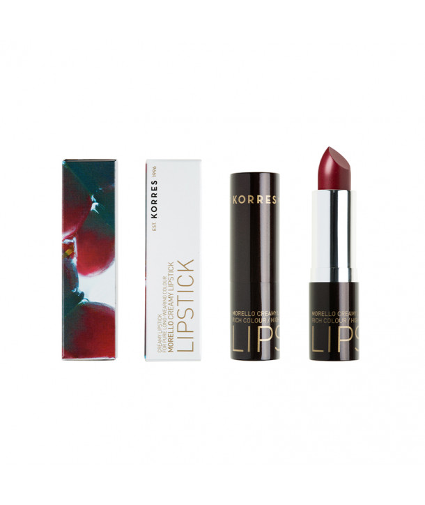 KORRES MORELLO CREAMY LIPSTICK 27 RUBY CRYSTAL 3.5gr