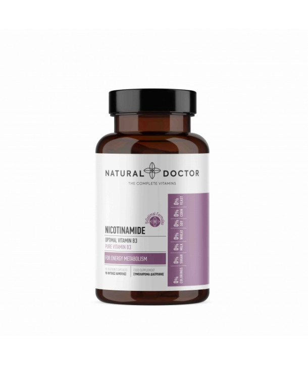 NATURAL DOCTOR NICOTINAMIDE 500mg 90 CAPS