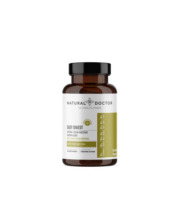 NATURAL DOCTOR EASY DIGEST 60 CAPS
