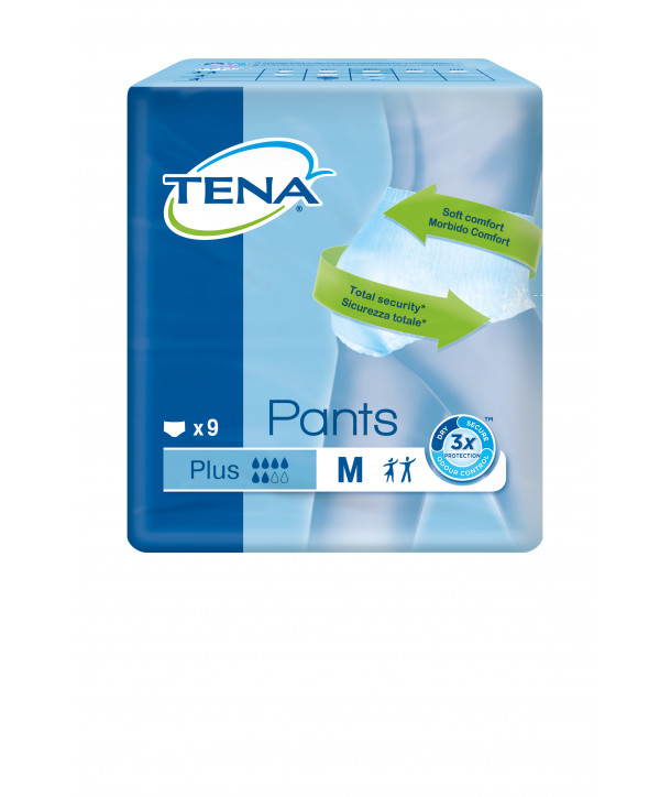 TENA PANTS PLUS MEDIUM ΠΡΟΣΤΑΤΕΥΤΙΚΑ ΕΣΩΡΟΥΧΑ ΑΚΡΑΤΕΙΑΣ 9 ΤΜΧ