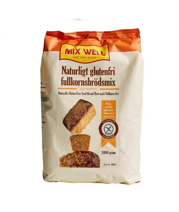 MIX WELL ΑΛΕΥΡΙ ΠΟΛΥΣΠΟΡΟ ΧΩΡΙΣ ΓΛΟΥΤΕΝΗ 1kg