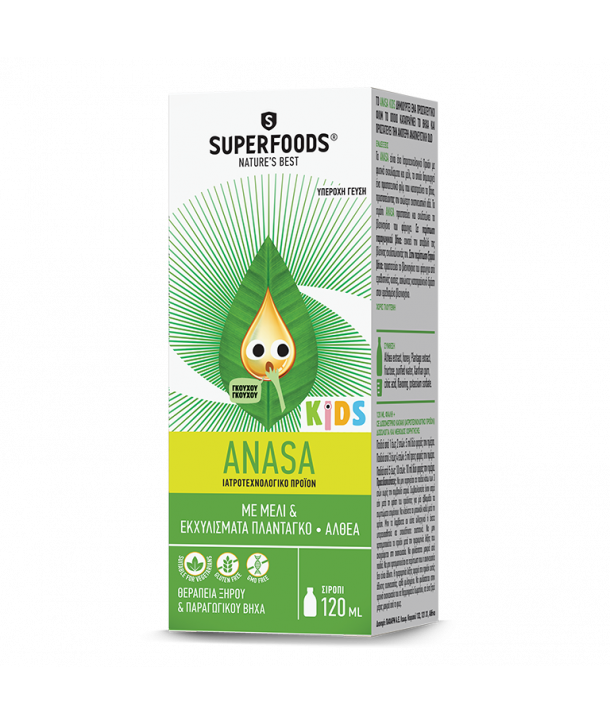 SUPERFOODS ANASA KIDS SYRUP 120ml