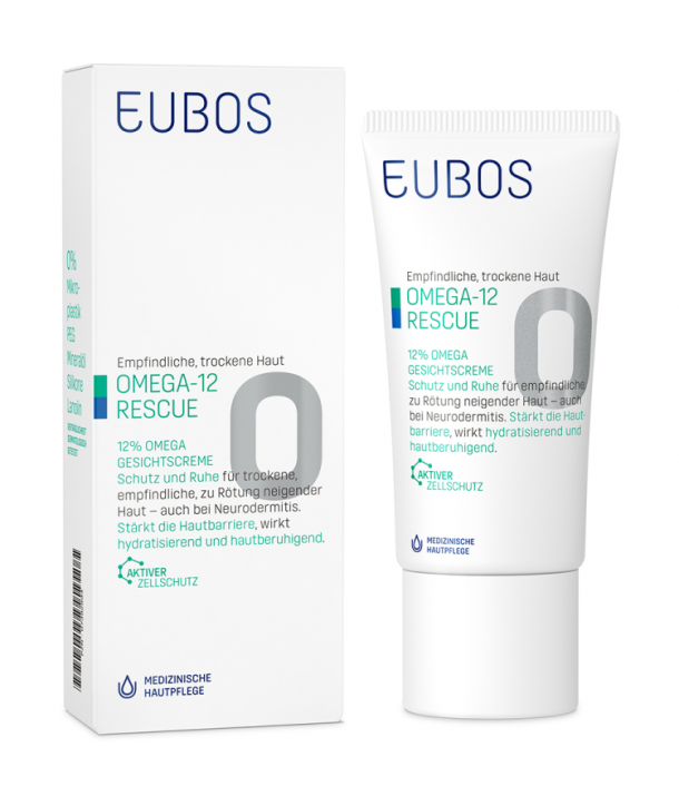 EUBOS OMEGA 12 RESCUE FACE CREAM 50ml