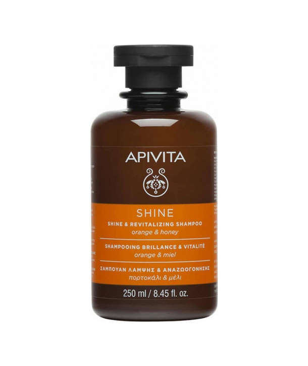 APIVITA SHINE & REVITALIZING SHAMPOO ORANGE HONEY