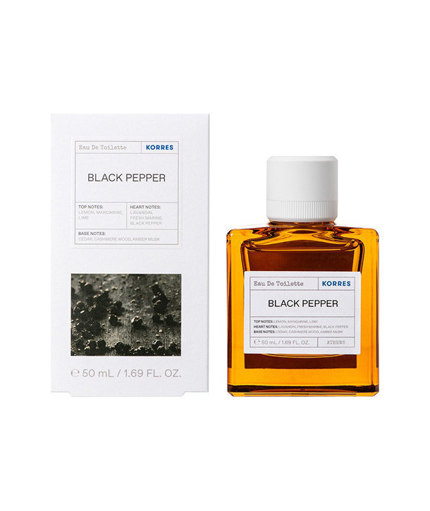 KORRES EAU DE TOILETTE BLACK PEPPER 50ml