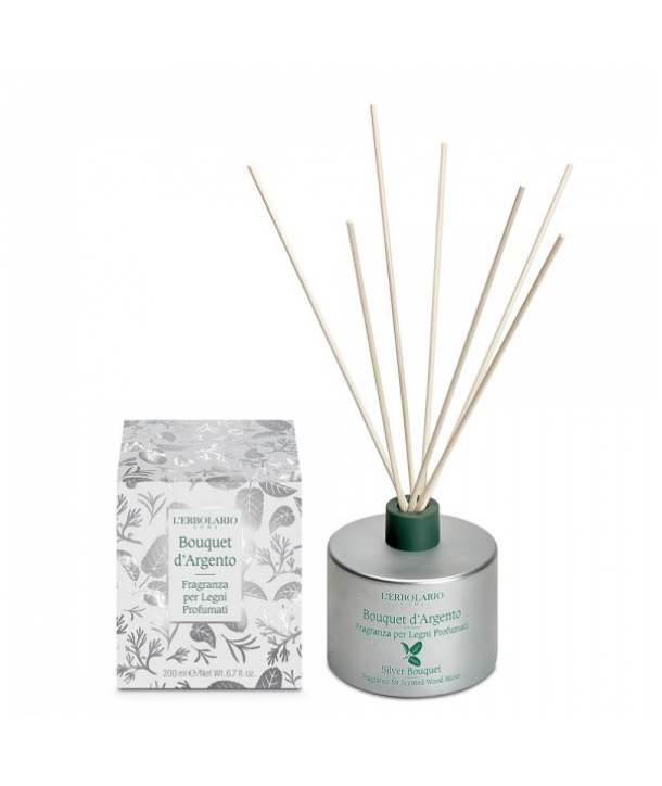 L'ERBOLARIO BOUQUET D'ARGETO FRAGRANCE FOR SCENTED WOOD STICKS 200ml