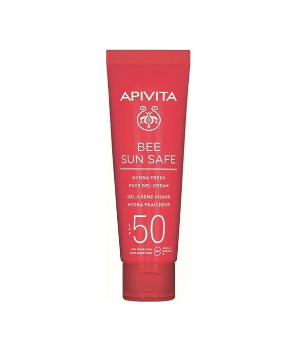 APIVITA BEE SUN SAFE HYDRA FRESH FACE GEL-CREAM SPF50 50ml
