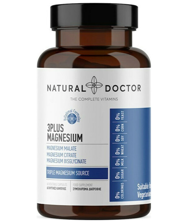 NATURAL DOCTOR 3 PLUS MAGNESIUM 60 CAPS