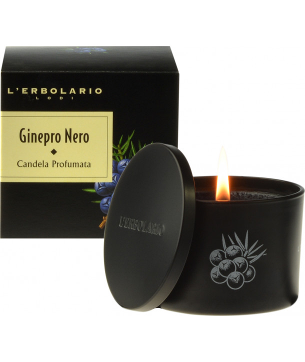 L'ERBOLARIO GINEPRO NERO (BLACK JUNIPER) PERFUMED CANDLE