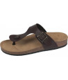SANITAIRE BROWN SANDALS FOR MEN 1407