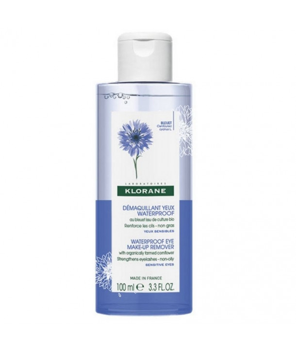 KLORANE WATERPROOF EYE MAKE UP REMOVER ΚΑΘΑΡΙΣΜΟΣ ΑΔΙΑΒΡΟΧΟΥ ΜΑΚΙΓΙΑΖ ΜΑΤΙΩΝ 100ml