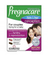 VITABIOTICS PREGNACARE HIM & HER CONCEPTION 30 TABS & 30 TABS