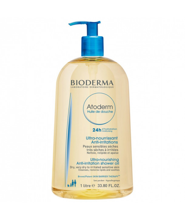 BIODERMA ATODERM HUILE DOUCHE 1lt