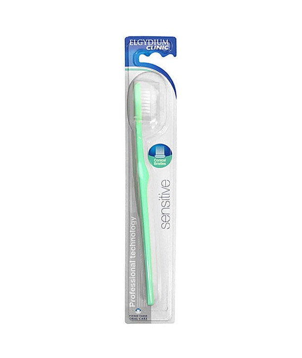ELGYDIUM CLINIC SENSITIVE TOOTHBRUSH GREEN