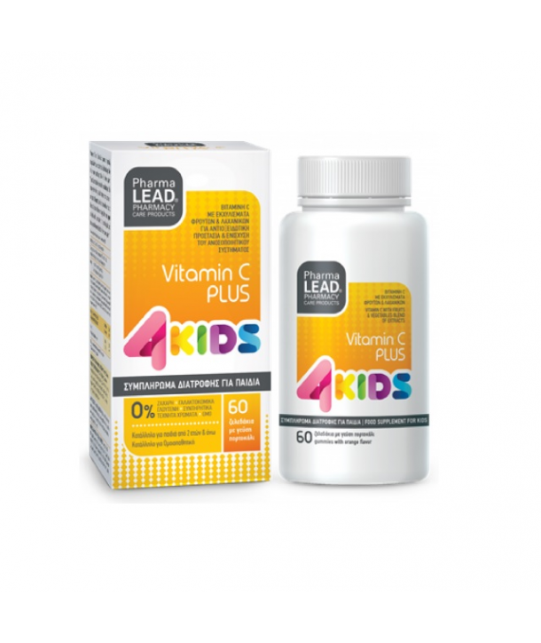 VITORGAN PHARMALEAD VITAMIN C PLUS 4KIDS 60 GUMMIES