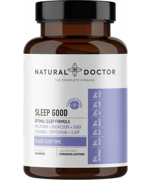NATURAL DOCTOR SLEEP GOOD 60 CAPS