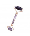 AMETHYST GUA SHA FACIAL ROLLER ΜΩΒ 1 ΤΕΜΑΧΙΟ