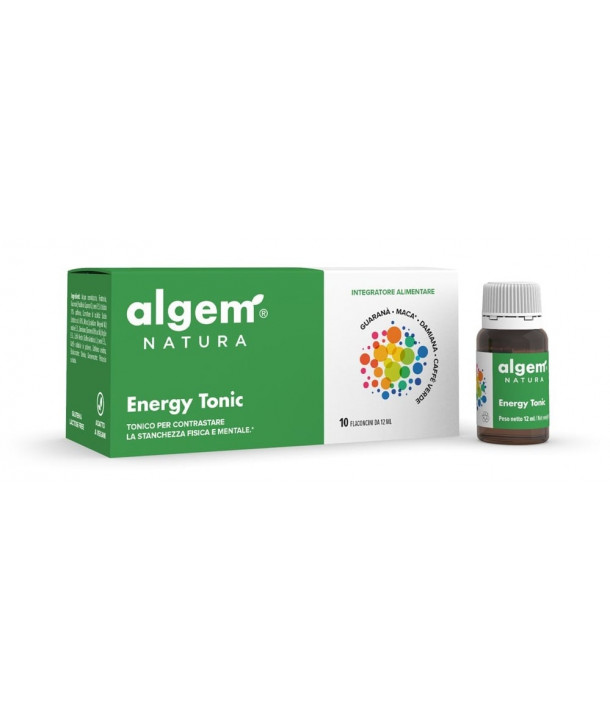 ALGEM NATURA ENERGY TONIC 10 VIALS x 12ml