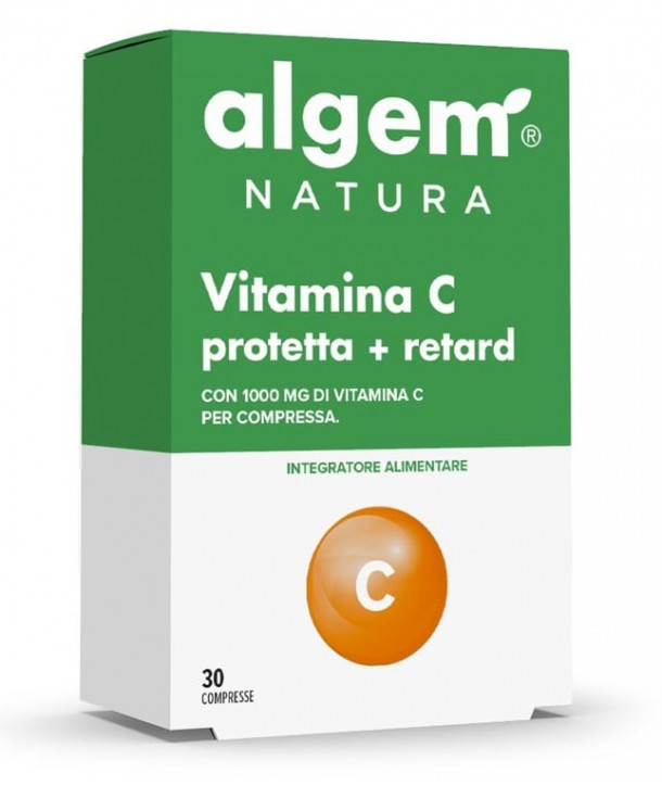 ALGEM NATURA VITAMIN C 1000mg PROTECT & RETARD 30 CAPS