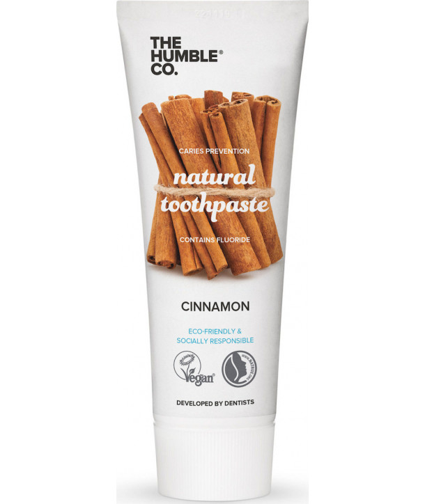 THE HUMBLE CO. NATURAL TOOTHPASTE CINNAMON 75ml