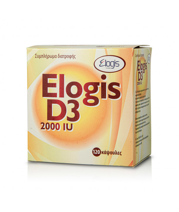ELOGIS D3 2000IU 120 CAPS